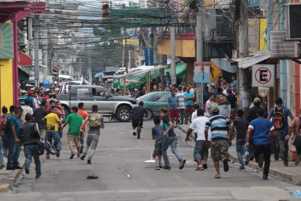 Modifican delitos a acusados de saqueos en tiendas de San Pedro Sula