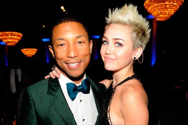 Miley Cyrus inspira canción de Pharrell Williams  