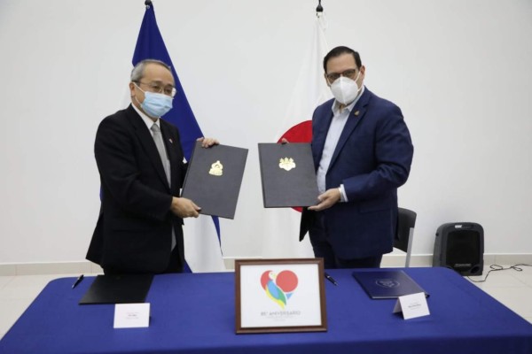 Se formaliza donación de 70 millones de lempiras por parte de Japón a Honduras   