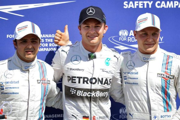 Rosberg firmó la 'pole' y Alonso saldrá séptimo en Hockenheim  