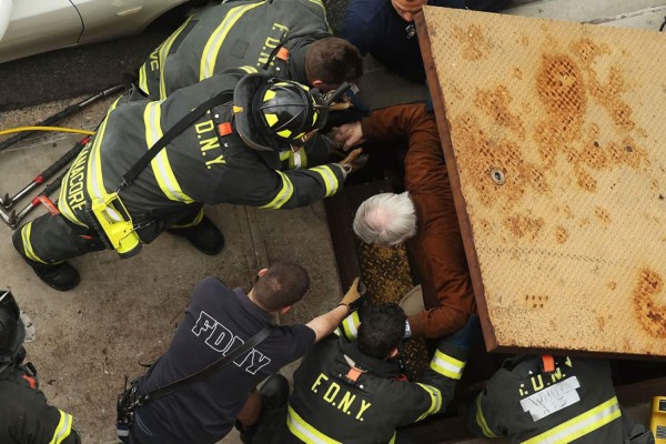Unos 19 heridos al descarrilarse tren del metro de Nueva York