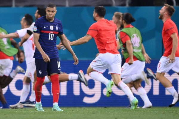 Mbappé villano: Suiza da el batacazo tras eliminar a Francia y avanza a cuartos de final de la Eurocopa
