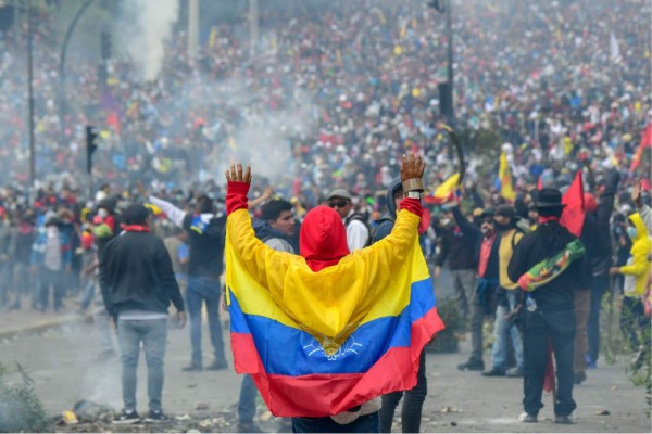 Sindicatos de Ecuador niegan diálogo con el Gobierno y dicen que protesta seguirá