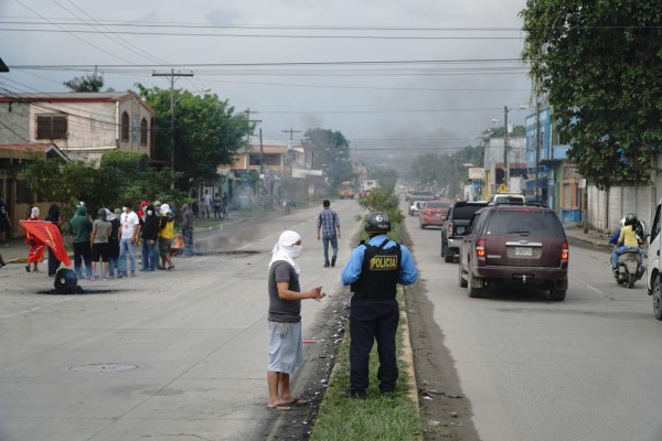 San Pedro Sula imperó con orden y tranquilidad