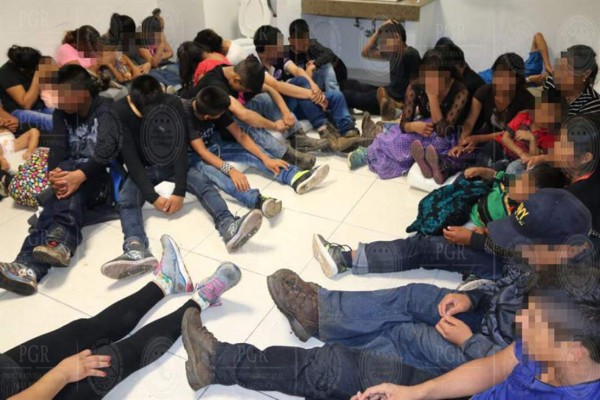 Agentes mexicanos interceptan a 112 migrantes extranjeros