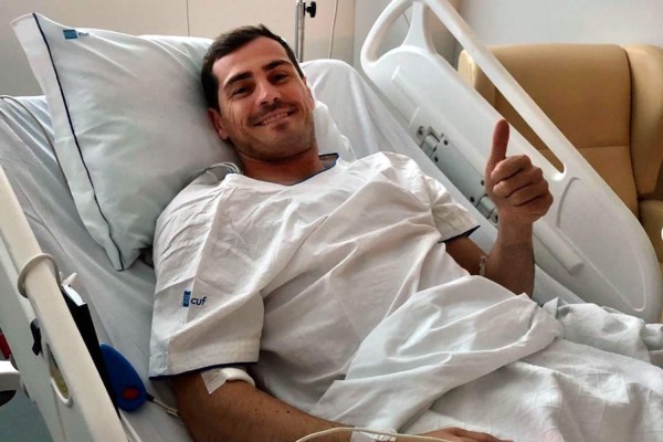 Casillas se pronuncia tras sufrir un infarto: 'Un susto grande pero con las fuerzas intactas'