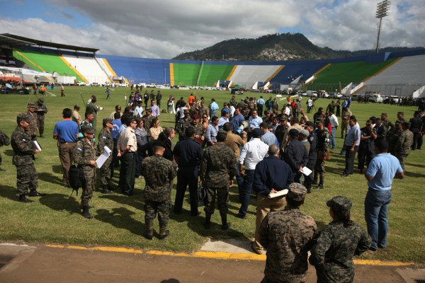 Con simulacro afinan detalles para toma de posesión