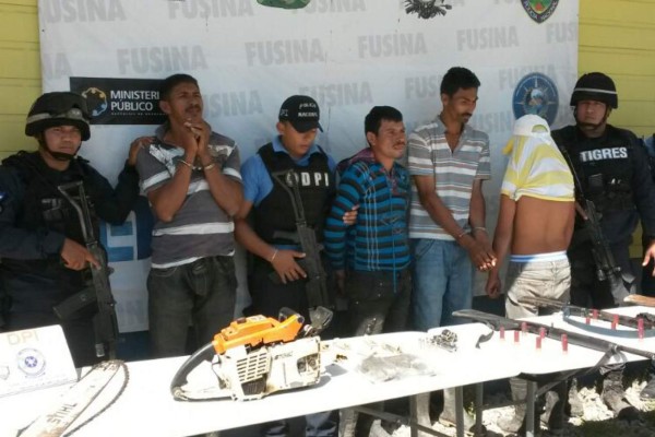 Capturan a banda de supuestos sicarios en La Ceiba