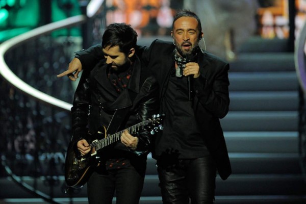40522019. México.- El grupo Camila participó en el evento musical que organizó una estación de radio, que combinó distintos géneros musicales en el Estadio Azteca.NOTIMEX/FOTO/JESSICA ESPINOSA/JES/ACE/
