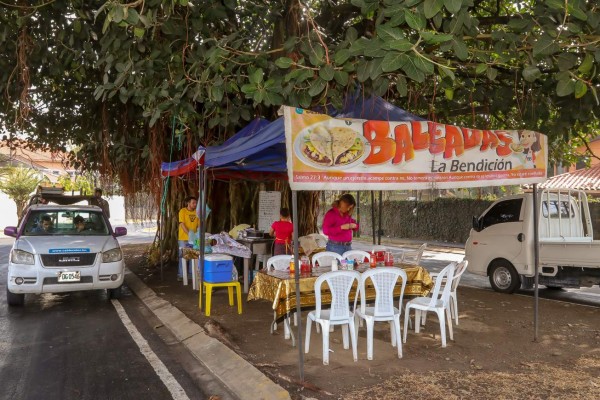 La ruta de las ricas baleadas en San Pedro Sula