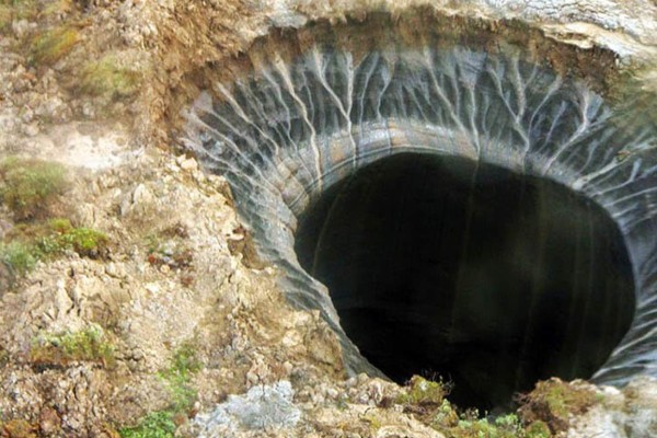 El 'cráter del fin del mundo', una prueba más del cambio climático