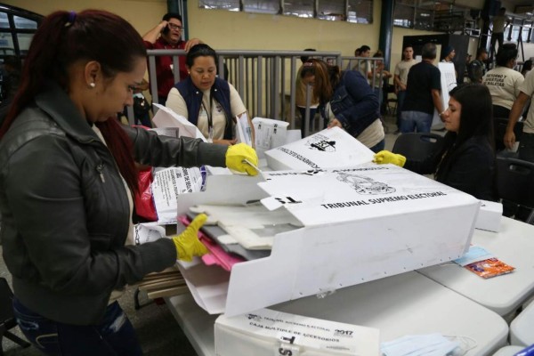 Honduras: Con normalidad se realizó escrutinio especial