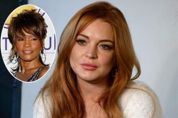 Lindsay Lohan tuvo de cerca el cadáver de Whitney Houston
