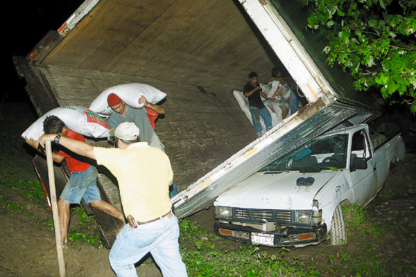 Destrucción en Santa Bárbara