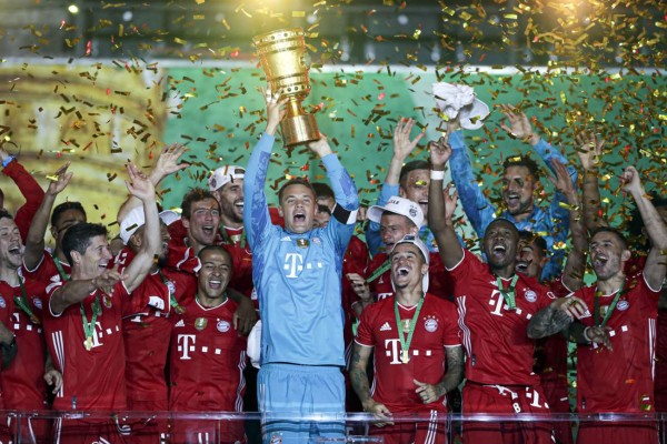 Bayern Múnich vence al Leverkusen en la final de Copa de Alemania y sueña ya con el 'triplete'