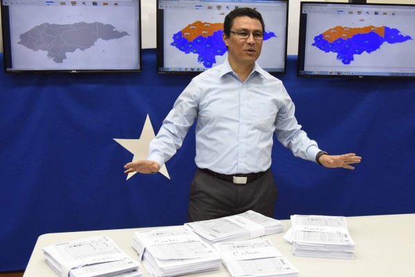 'Tenemos el 99% de actas que confirman que JOH fue reelegido”