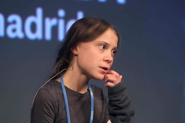 Greta Thunberg espera que 'mejore' la situación de los derechos humanos en Chile