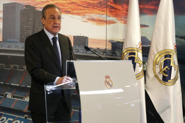 Florentino Pérez, reelegido como presidente del Real Madrid