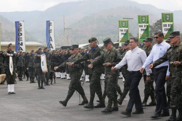 Presidente Hernández: 'Hay un antes y después en Honduras con la Policía Militar'