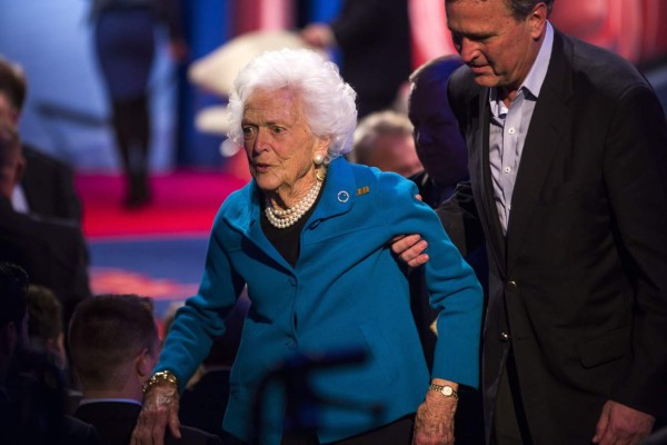 Muere Barbara Bush, exprimera dama de EEUU