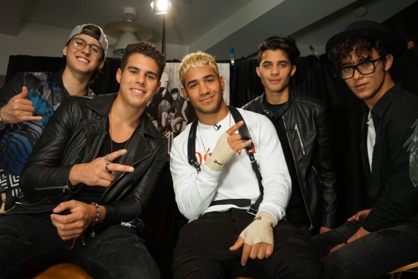 CNCO aspira trabajar con Selena Gómez, Ariana Grande y Camila Cabello