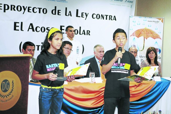 Congreso hondureño somete a discusión ley 'antibullying”
