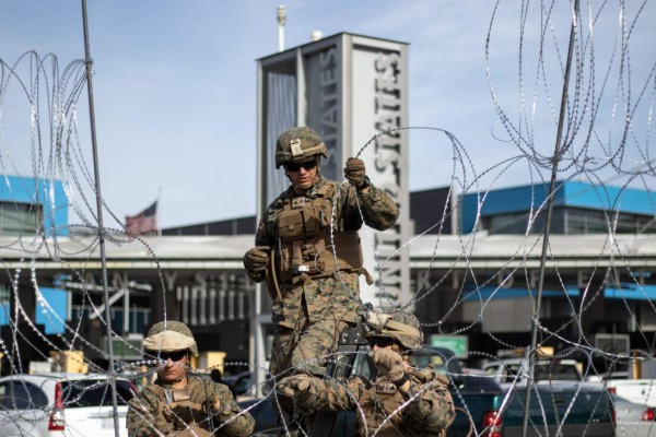 Trump: El Ejército construirá muro si no hay financiación