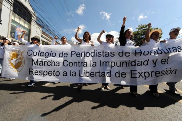 Libertad de prensa retrocedió en Honduras, Venezuela y Perú