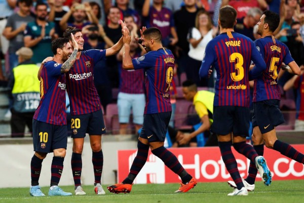 Champions League: Barcelona aplasta al PSV en exhibición de Messi