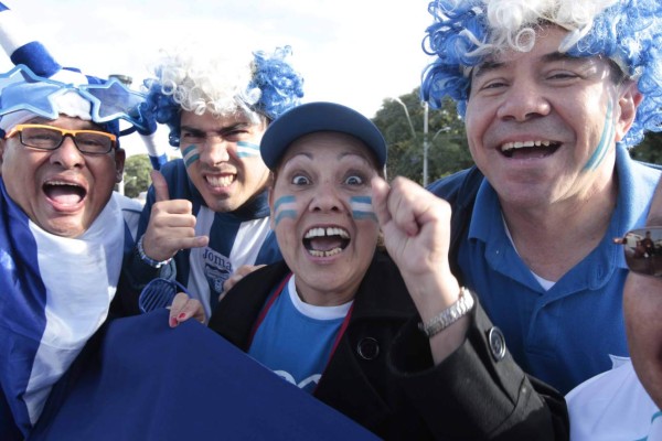 'Hoy les metemos 3-0', advierten hinchas catrachos a los franceses