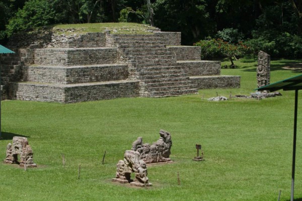 Suspenden toma en parque arqueológico de Copán Ruinas