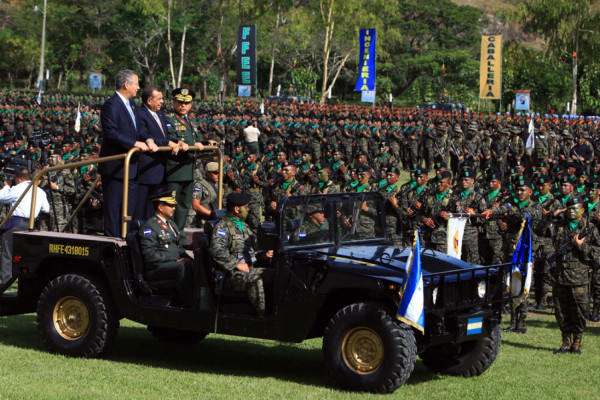 Honduras: Ejército conmemora 188 años de fundación con ascensos militares
