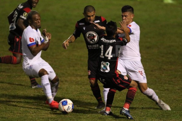 Video: Olimpia logra sufrido triunfo ante Vida y se coloca líder provisional de su grupo