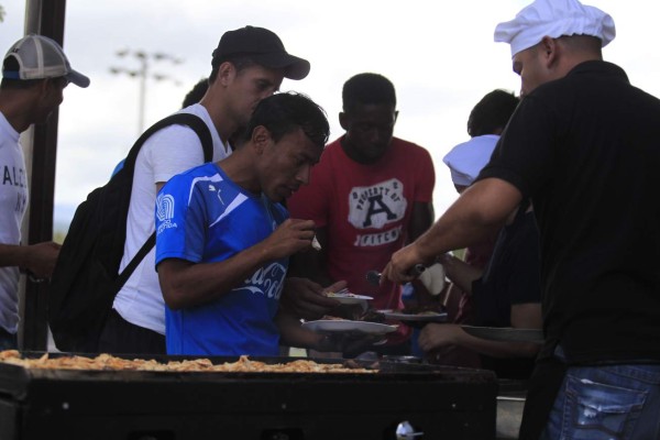 Johnny Palacios volvió a entrenar con el conjunto Olimpia