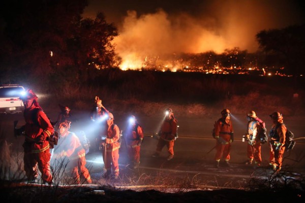 Declaran estado de emergencia en California por los feroces incendios