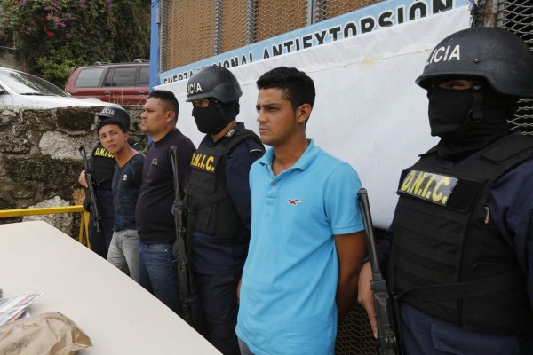 La Policía captura a tres presuntos asaltantes en Tegucigalpa
