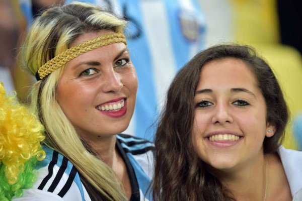 Las más bellas Argentinas, alemanas y portuguesas en el Mundial de Brasil 2014