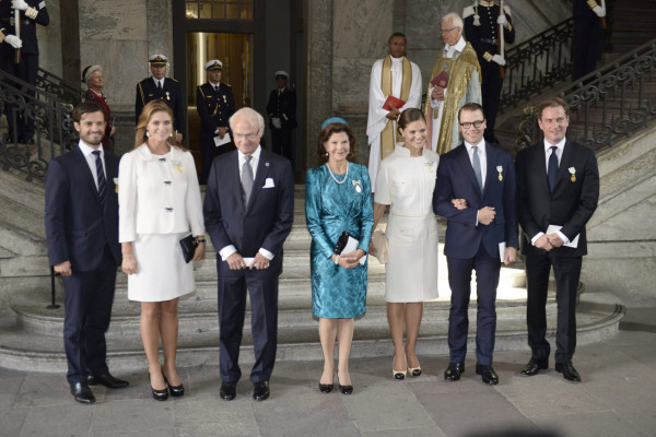 Los 40 años del rey sueco