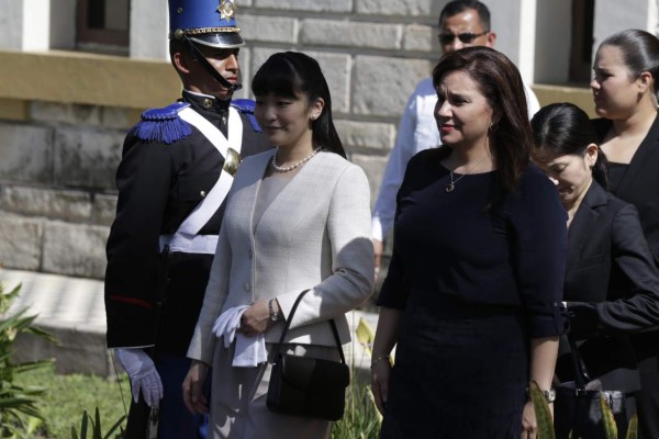 Princesa Mako finaliza visita oficial a Honduras