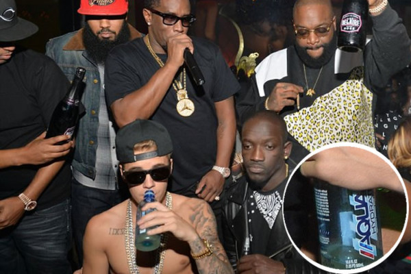 Justin Bieber de fiesta con Sean Diddy