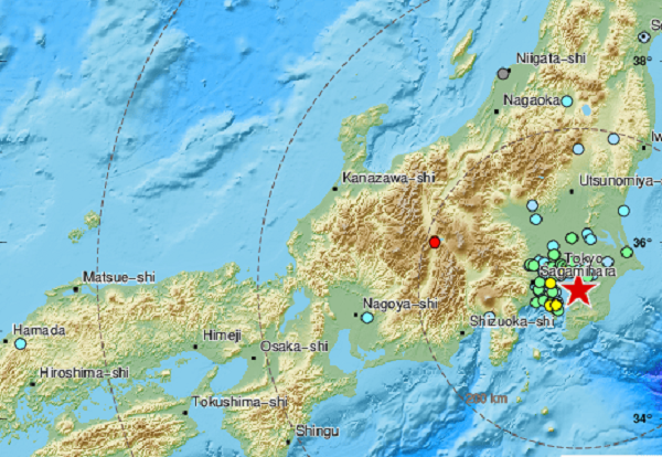 Un terremoto de magnitud 6,1 estremece Japón