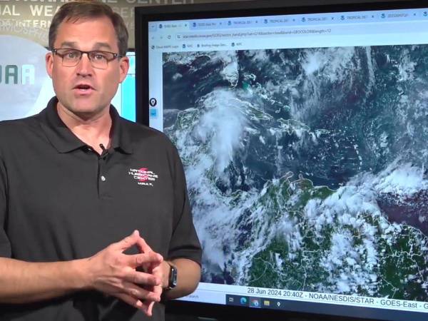 En la temporada de huracanes en la cuenca atlántica, que comenzó el pasado 1 de junio, se ha formado hasta ahora una tormenta tropical, Alberto.
