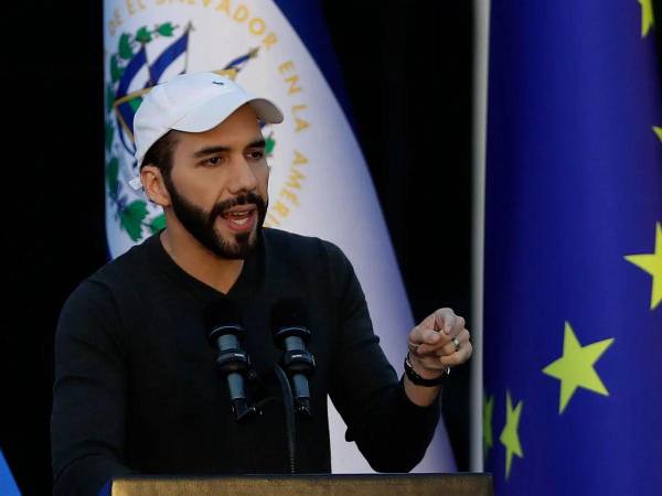 El presidente de El Salvador, Nayib Bukele.