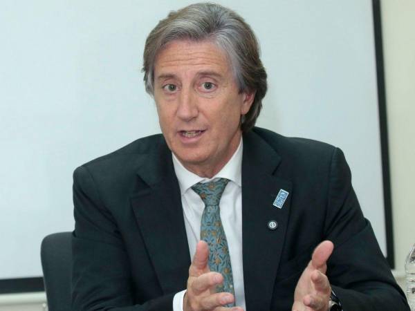 Alessandro Fracassetti, representante residente del Programa de las Naciones Unidas para el Desarrollo (PNUD) en Honduras.