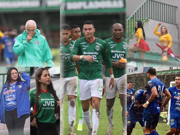 En el año de su centenario, el Marathón debutó en casa con derrota 0-1 contra el Victoria en la segunda jornada del Torneo Clausura 2025. Rostros tristes de los verdolagas en el estadio Yankel Rosenthal. Fotos: Mauricio Ayala y Jefred Ramírez