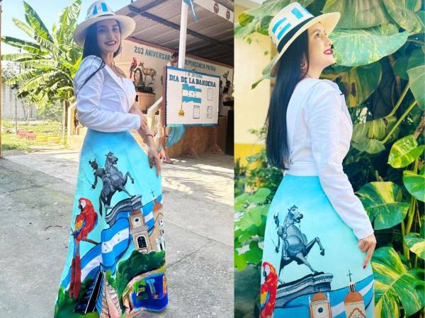 Honduras está de aniversario y docentes, alumnos y padres de familia rinden honor al país en sus 203 años de independencia.