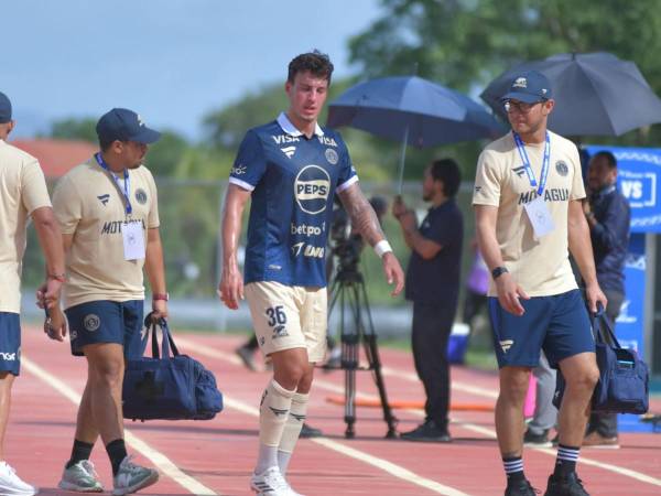 Valerio Marinacci se lesionó en su debut como titular con Motagua: esto se sabe