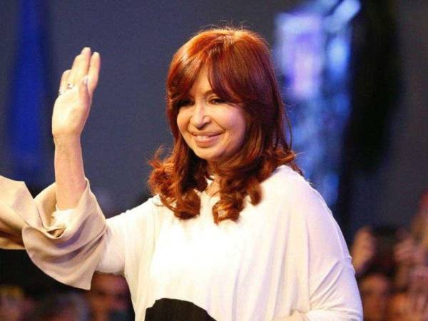 Cristina Fernández, exmandataria argentina.