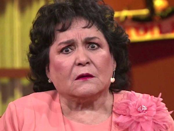 La fallecida actriz Carmen Salinas.