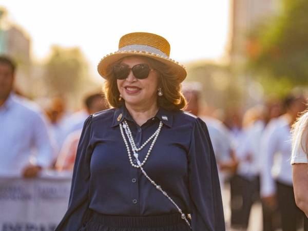 La vicealcaldesa, Maritza Soto, fue la encargada de enviar el mensaje patrio de 14 de septiembre de parte de las autoridades municipales.